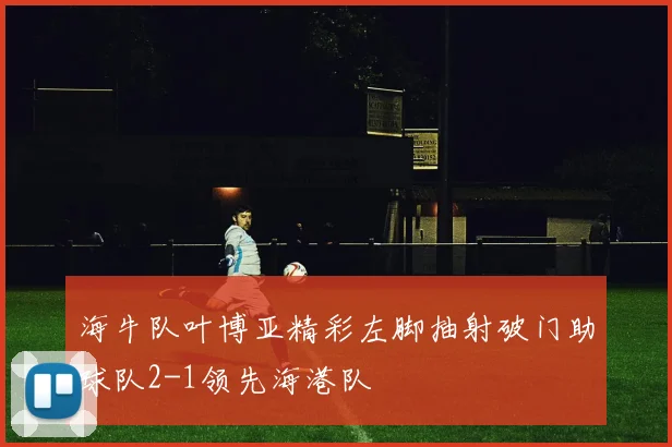 海牛队叶博亚精彩左脚抽射破门助球队2-1领先海港队